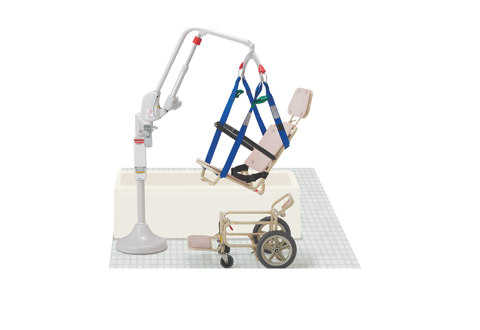 イメージ：入浴用電動リフト（アンカー固定タイプ）　BS-700AK
